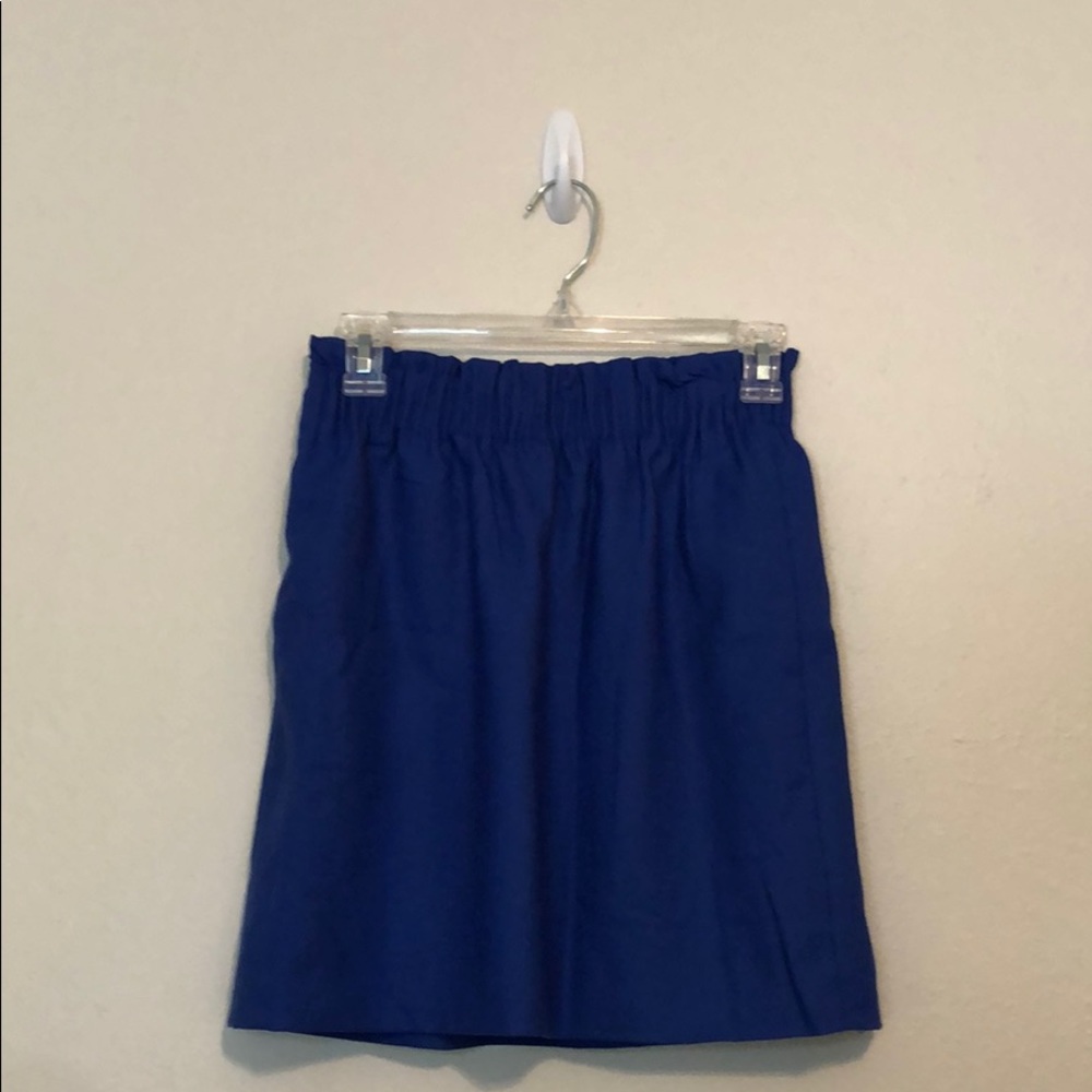 Dark blue skirt